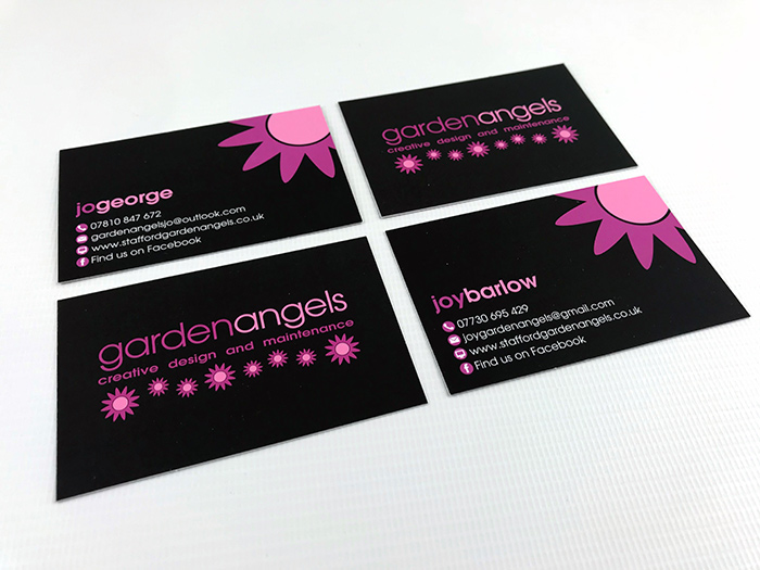 Garden Angels business cards