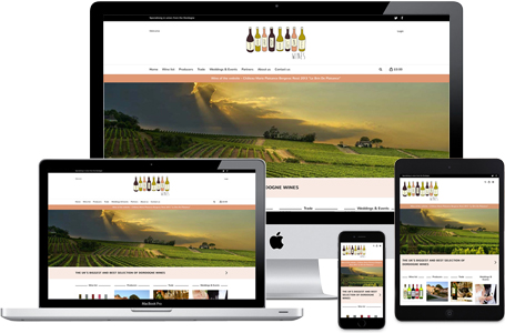 Dordognewines website