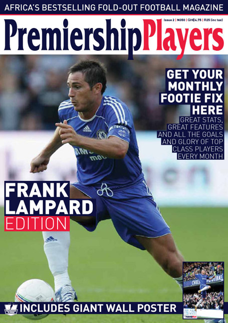 Frank Lampard magazine front cover
