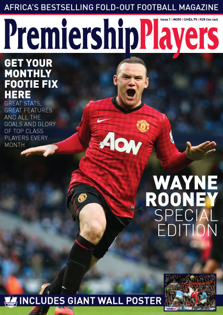 Wayne Rooney magazine front cover