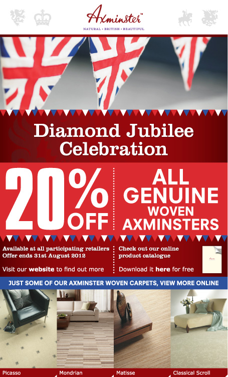 Axminster Diamond 
    Jubilee Celebration e-flyer
