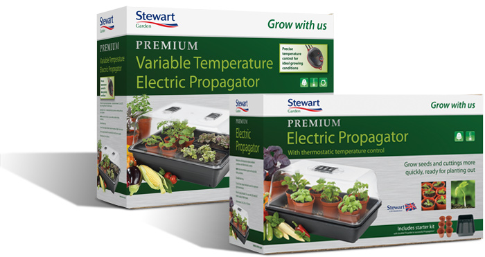 Stewart Garden Premium electric packaging